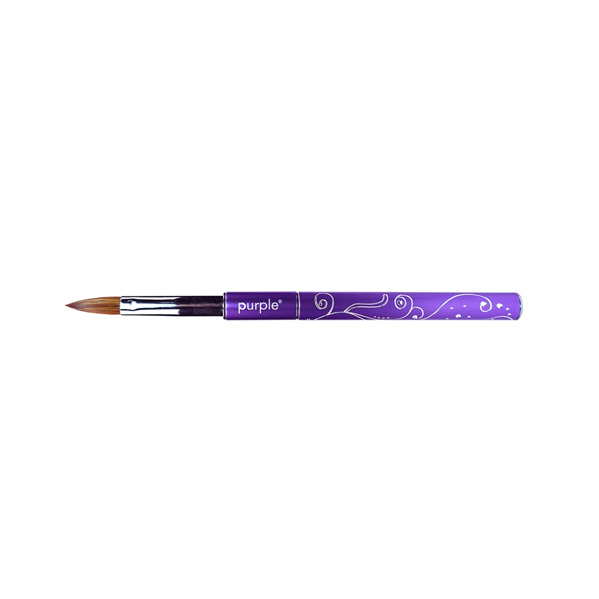 Oval Acrylic Brush 100% Racoon #8